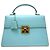Gucci Padlock Top Handle Leather Medium Blu
