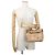 Borsa a mano in pelle Burberry Marrone Multicolore - vista 4
