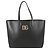Dolce & Gabbana FEFE Medium Leder Tote Bag Schwarz