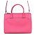 MCM Leder Tote Bag Rosa Pink