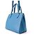 Valextra Triennale Medium Lederhandtasche Blau - Ansicht 2