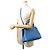 Valextra Triennale Medium Lederhandtasche Blau - Ansicht 5