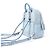 MCM Stark Special Bebeboo Leather Backpack Light blue - view 3