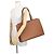 Bolso Tote Valextra de piel de becerro marrón Castaño Chocolate - vista 4