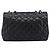 Chanel Vintage Square Classic Flap Quilted Lambskin Small Schwarz - Ansicht 2