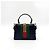Gucci Sylvie Top Handle Leather Mini Negro - vista 2
