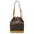 Borsa Louis Vuitton Monogram Noe One-Shoulder Bag Marrone Monogramma