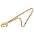 Collana a catena vintage Chanel Coco Mark con motivo a cuore D'oro - vista 3