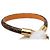 Bracciale con ciondolo Vivienne Louis Vuitton Marrone - vista 7