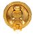 Chanel Vintage Coco Mark Ohrringe Golden - Ansicht 3