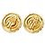 Chanel Coco Mark Vintage Ohrringe Golden - Ansicht 3