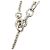 Collana a catena vintage Chanel Camellia Multicolore - vista 4