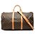 Louis Vuitton Monogram Keepall Bandoulière 50 Marrone Monogramma