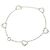 Autre Marque Pulsera con colgante Open Heart Elsa Peretti de Tiffany & Co. Plata