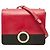 Bulgari Bolso bandolera con cadena Bvlgari Rosa Roja