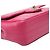 Bolsa de ombro com corrente Chanel Coco Mark V-stitch Rosa - vista 5