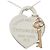 Autre Marque Collana con pendente a chiave Return to Heart di Tiffany & Co. Argento