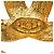 Timeless Chanel Coco Mark Vintage Brosche Golden - Ansicht 3
