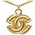 Chanel Coco Mark Chain Halskette mit Anhänger - Ansicht 2