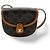 Céline Celine Besace Flap Triomphe Coated Canvas Mini Schwarz