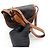 Céline Celine Besace Flap Triomphe Coated Canvas Mini Schwarz - Ansicht 6
