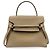 Céline Ceinture Celine Mini en cuir de veau Beige