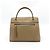 Céline Ceinture Celine Mini en cuir de veau Beige - vue 2