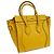 Céline Celine Luggage Smooth Leather Micro Yellow - view 2