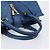 Autre Marque Saint Laurent Chyc Cabas Leather Medium Blau - Ansicht 7