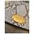 Borsa a tracolla Michael Kors in camoscio e stampa pitone Marrone Beige - vista 4