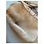 Borsa a tracolla Michael Kors in camoscio e stampa pitone Marrone Beige - vista 7