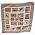 Foulard in seta Burberry stampa cani Marrone Bianco Beige