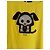 Camiseta Gráfica Pinko x Skelanimals Amarilla - vista 4