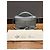 Loro Piana Borsa Open Walk L 27 Grigio - vista 10