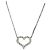 Collana Tiffany & Co. Love Cuore in Platino e Diamanti Argento