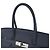 Hermès Bolsa de mão Hermes Birkin 35 Azul - vista 10