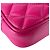 Bolsa de ombro em couro Versace em rosa - vista 9