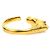 Ring Hermès Anello a Fascia in Oro Hermes - Design Cavallo D'oro - vista 3