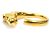 Ring Hermès Anello a Fascia in Oro Hermes - Design Cavallo D'oro - vista 5