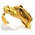 Ring Hermès Anello a Fascia in Oro Hermes - Design Cavallo D'oro - vista 7