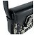 Borsa a tracolla Christian Dior in pelle e tela Nero Blu navy - vista 7