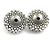 Christian Dior Tribal Stud Ohrringe Silber - Ansicht 8