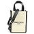 Borsa a tracolla Jimmy Choo in tela e pelle Nero Crudo