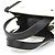 Borsa a tracolla Jimmy Choo in tela e pelle Nero Crudo - vista 8