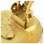 Pendientes de clip Chanel Gold Dorado - vista 12