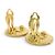 Pendientes de clip Chanel Gold Dorado - vista 5