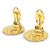 Pendientes de clip Chanel Gold Dorado - vista 6