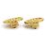Pendientes de clip Chanel Gold Dorado - vista 8