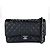 Bolso de hombro Chanel Double Flap Negro