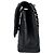 Bolso de hombro Chanel Double Flap Negro - vista 2